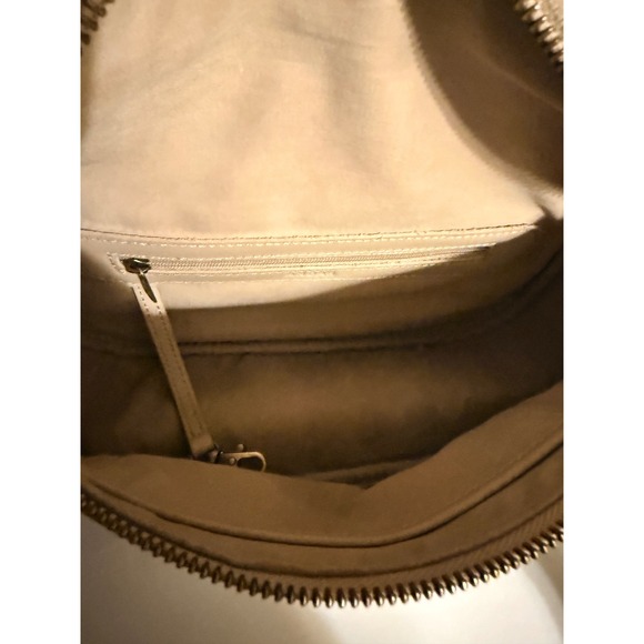 ANDAR Waymaker Cream Tan Crossbody Bag with Green Strap EUC - Picture 5 of 7